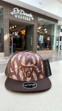 Load image into Gallery viewer, Lost calf cap - brown feathers