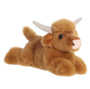 "El Bebe" Highland Cow Toy Plush