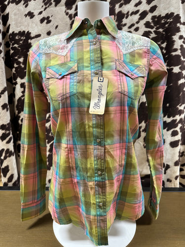 Wrangler Women's Snap Button-Up Western Shirt (final sale)