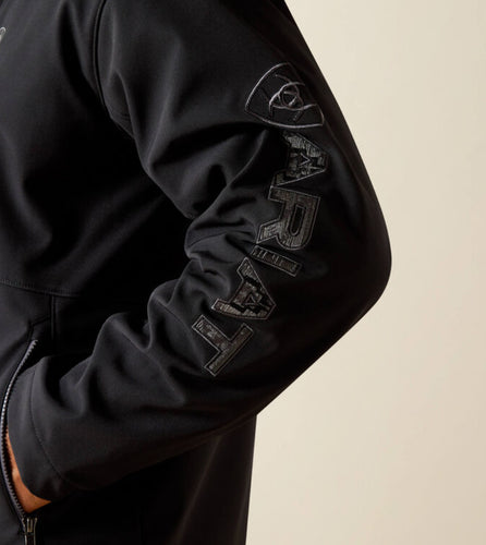 Ariat men softshell logo jacket - phantom grey Southwest