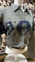 Load image into Gallery viewer, Roper ladies western shirt - southwestern border (final sale)