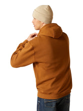 Load image into Gallery viewer, Ariat men’s desert sunrise hood - chestnut horse