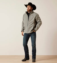 Load image into Gallery viewer, Ariat Men’s logo 2.0 softshell jacket - jetty grey / camo