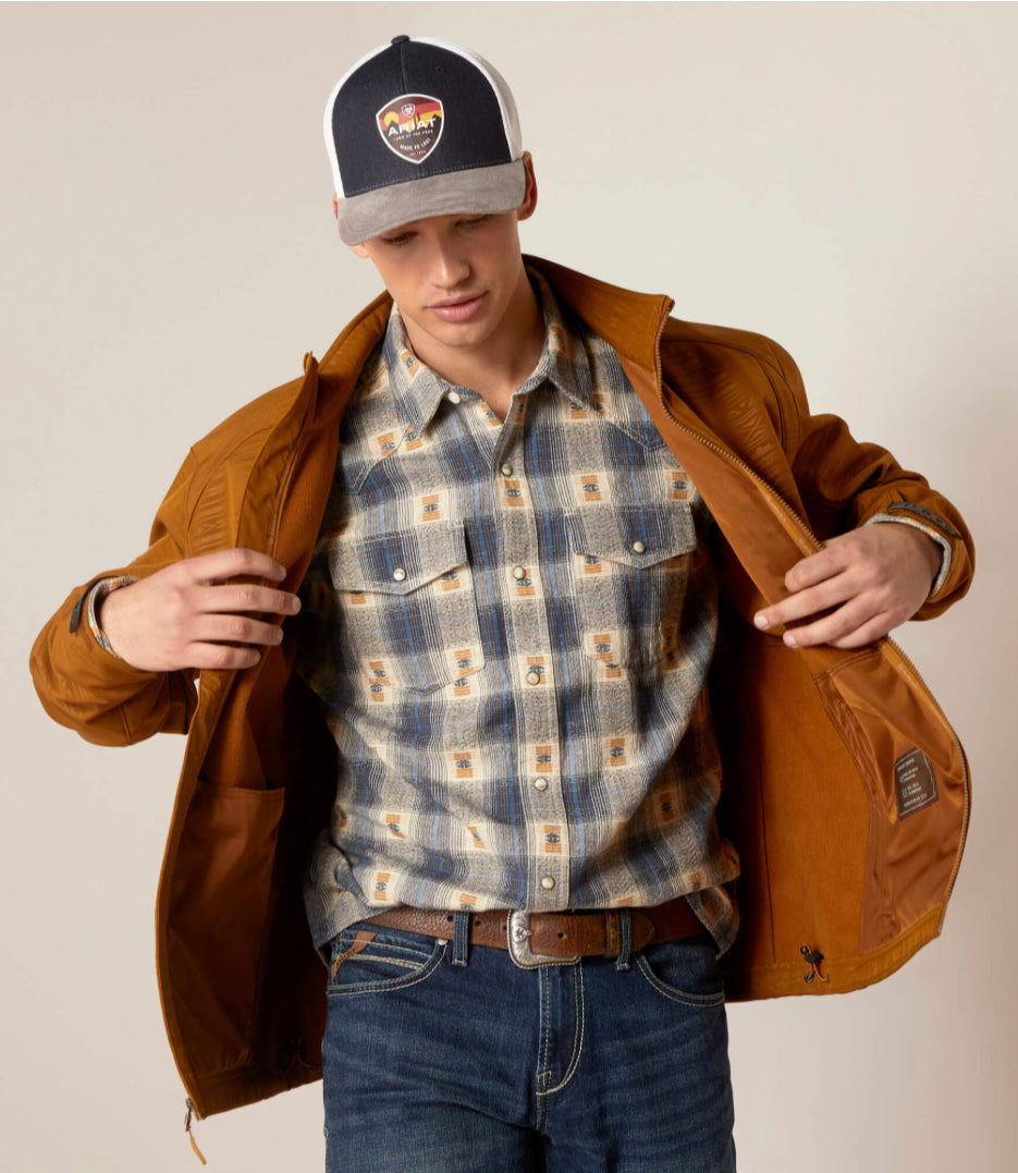 Ariat Men's Brown 2.0 Canvas Jacket – Western Edge, Ltd.