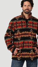 Load image into Gallery viewer, Wrangler 1/4 Zip Southwestern SHERPA PULLOVER - CAPPUCCINO