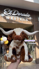 Load image into Gallery viewer, Texas Longhorn Toy Plush - Jumbo