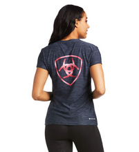 Load image into Gallery viewer, ARIAT Women&#39;s Laguna Logo T-Shirt - Blue Nights 10039544