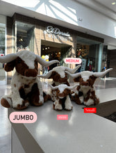 Load image into Gallery viewer, Texas Longhorn Toy Plush - Jumbo