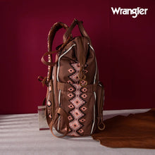 Load image into Gallery viewer, Wrangler Backpack - Brown 1 Aztec