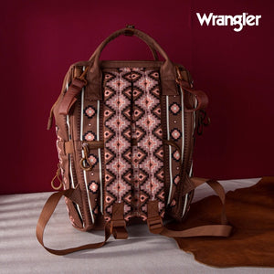 Wrangler Backpack - Brown 1 Aztec