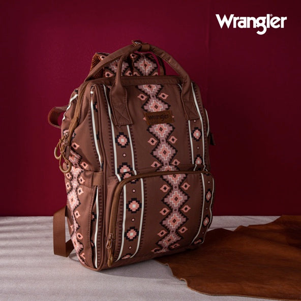 Wrangler Backpack - Brown 1 Aztec