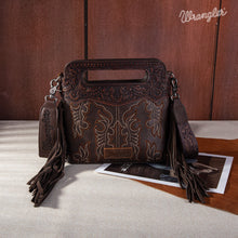 Load image into Gallery viewer, Wrangler Mini Tote Fringe - Chocolate