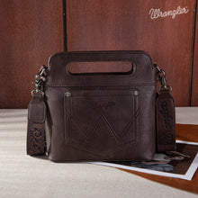 Load image into Gallery viewer, Wrangler Mini Tote Fringe - Chocolate