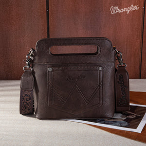 Wrangler Mini Tote Fringe - Chocolate