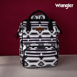 Wrangler Backpack - Black Aztec
