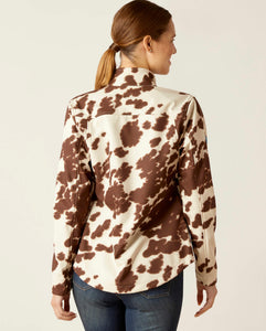 Ariat women’s new team print softshell jacket - pony