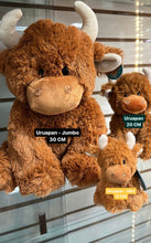Load image into Gallery viewer, Uruapan - Brown highland cow plush toy
