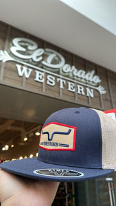 Kimes Ranch cap Replay Trucker - navy / cream