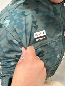 Ariat New Team Softshell Print Jacket - Pinewood