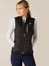 Load image into Gallery viewer, Ariat women fusion insulated vest - black