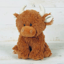 Load image into Gallery viewer, Uruapan - Brown highland cow plush soft toy