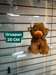 Uruapan - Brown highland cow plush toy