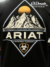 Load image into Gallery viewer, Ariat men’s T shirt - Diamond Mountain Black