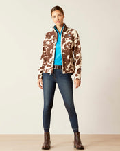 Load image into Gallery viewer, Ariat women’s new team print softshell jacket - pony