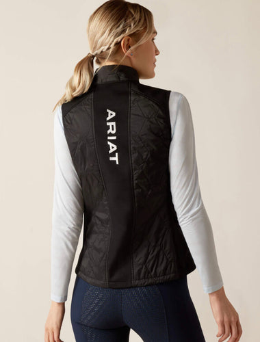 Ariat women fusion insulated vest - black
