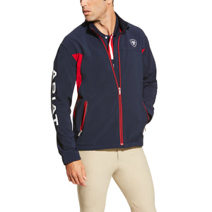 Ariat Men New team softshell - Navy/White