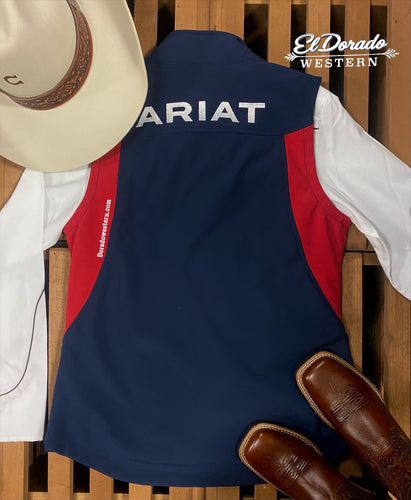 Ariat Women's New Team Softshell Vest - Navy