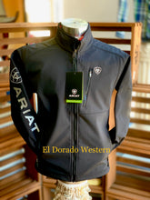 Load image into Gallery viewer, Ariat Logo 2.0 Softshell Jacket Men - Black/Silver