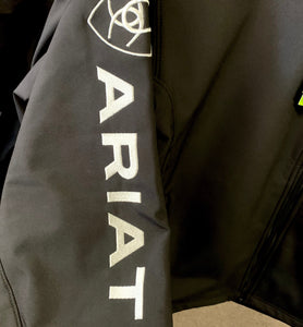 Ariat Logo 2.0 Softshell Jacket Men - Black/Silver
