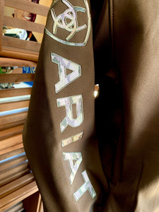 Ariat Logo 2.0 Softshell Jacket Men - Brown Brew/Camo
