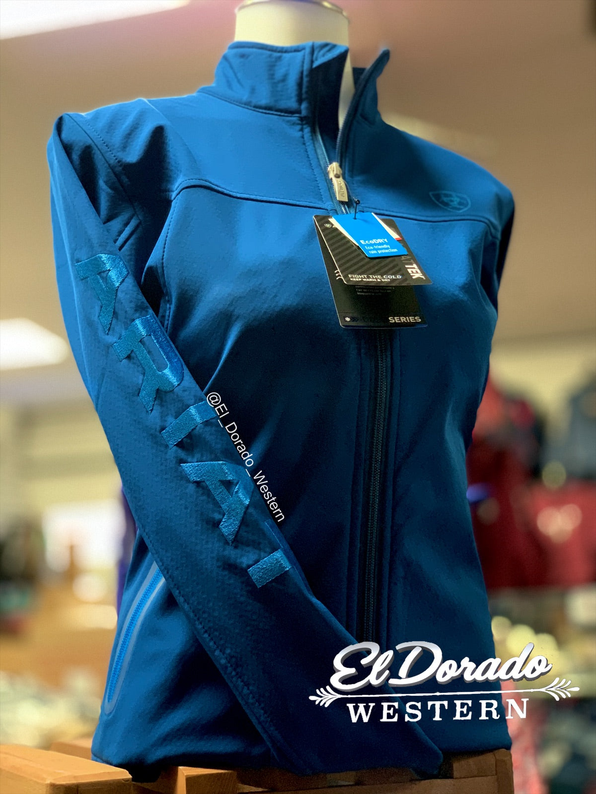 Hollister - Veste isolante à fermeture éclair - Bleu marine Hollister - Veste isolante à fermeture éclair - Bleu marine