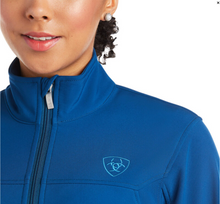 Load image into Gallery viewer, Ariat WOMEN&#39;S New Team Softshell Jacket - BLUE OPAL