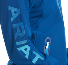 Load image into Gallery viewer, Ariat WOMEN&#39;S New Team Softshell Jacket - BLUE OPAL