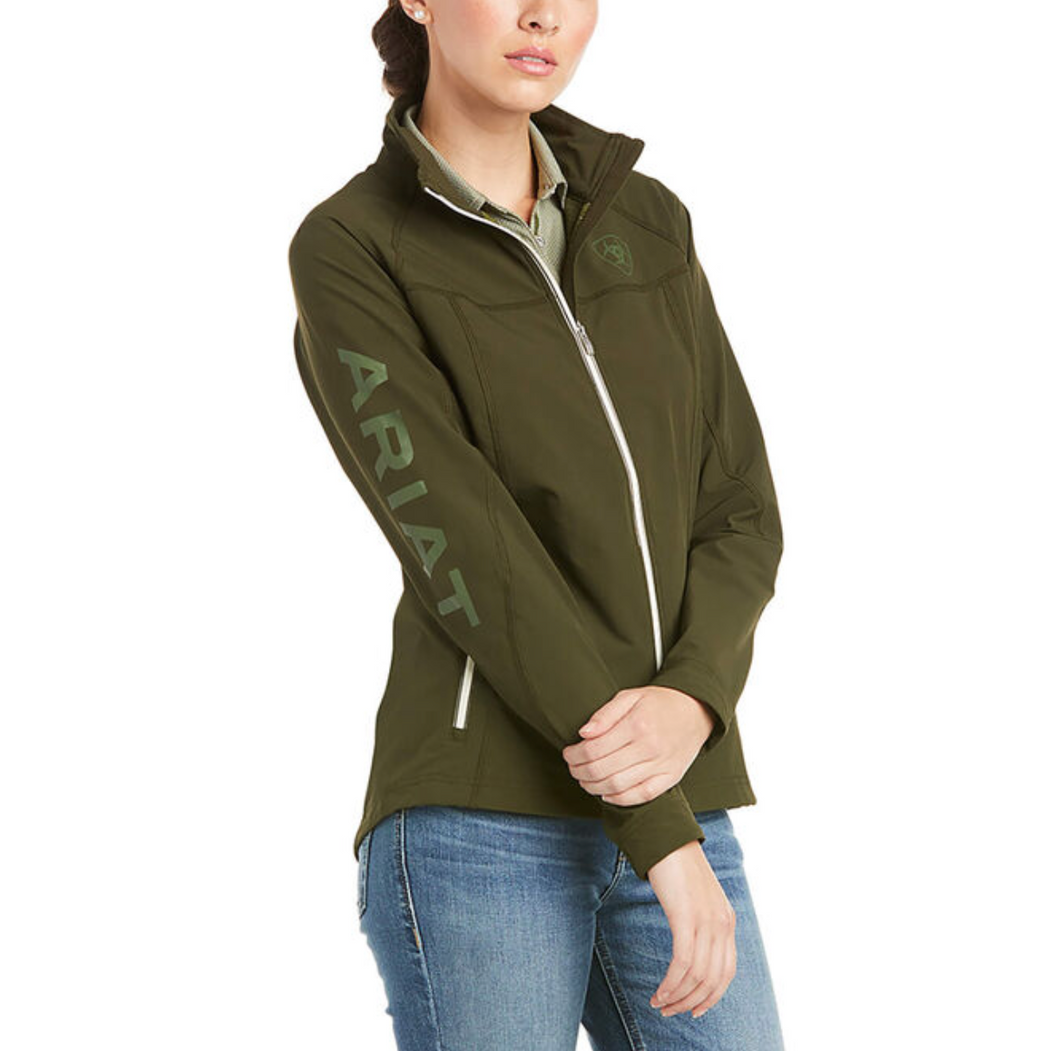 Ariat WOMEN'S Agile Softshell Water Resistant Jacket - Relic Green