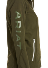 Load image into Gallery viewer, Ariat WOMEN&#39;S Agile Softshell Water Resistant Jacket - Relic Green