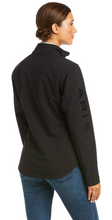 Load image into Gallery viewer, Ariat Women&#39;s New Team Softshell Jacket - Black / Black