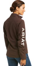 Load image into Gallery viewer, Ariat Women&#39;s New Team Softshell Jacket - Coffee Bean (Brown)