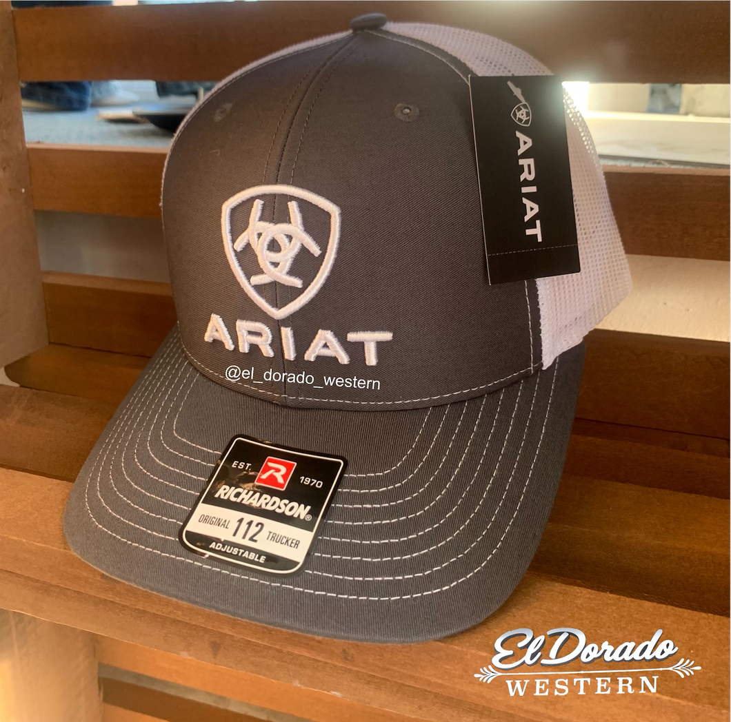Ariat Embroidered Logo - Grey
