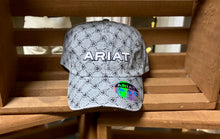 Load image into Gallery viewer, Ariat cap - high pony tail - grey