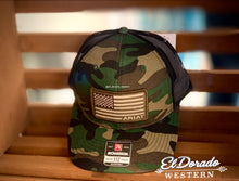 Load image into Gallery viewer, Ariat cap - USA flag and camouflage