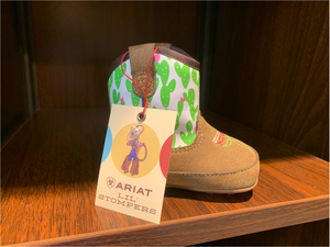 Infant Ariat Lil' Stompers Booties - "Anaheim" cactus