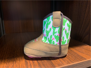Infant Ariat Lil' Stompers Booties - "Anaheim" cactus