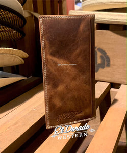 Hooey Rodeo Wallet - Hooey signature Rodeo Distressed Brown