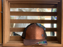 Load image into Gallery viewer, Ariat Copper Glitter Snapback High Ponytail cap