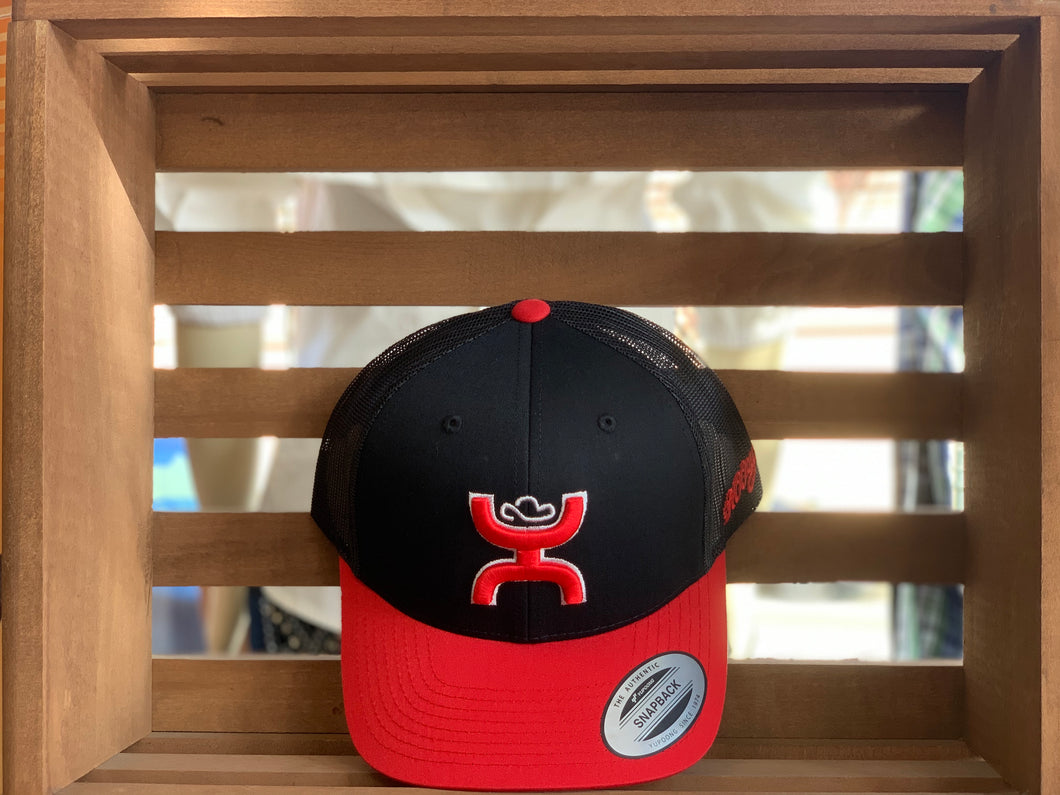 Hooey Black/Red Cap