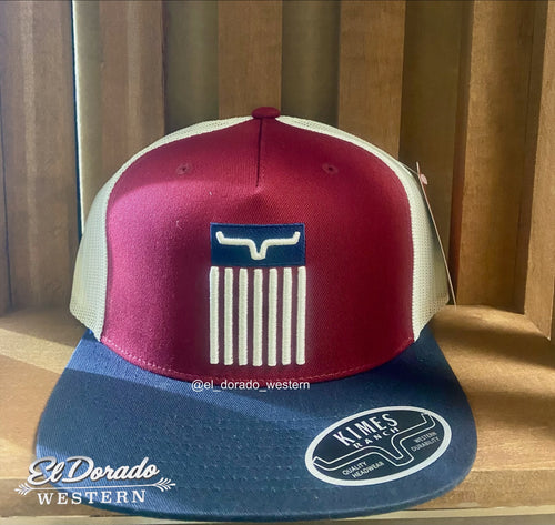 Kimes Ranch CODY Cap - BURGUNDY